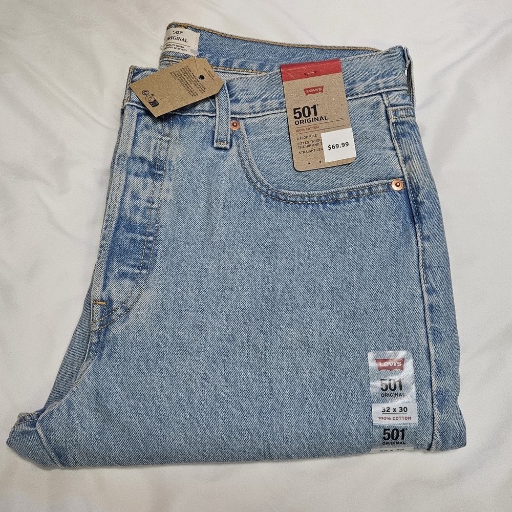 Levi's 501 Original Blue Jeans - 32